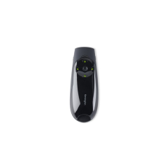 Présentateur sans fil Kensington Expert avec pointeur laser vert et contrôle du curseur - Noir - Joystick de contrôle du curseur