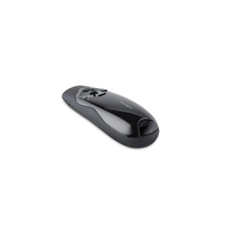 Présentateur sans fil Kensington Expert avec pointeur laser vert et contrôle du curseur - Noir - Joystick de contrôle du curseur