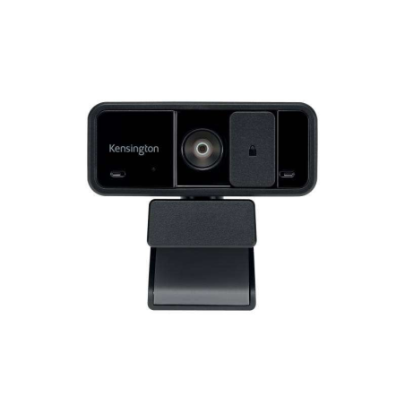 Webcam Kensington W1050 1080P à focale fixe grand angle - Vidéo claire et grand capteur - Réglage manuel et champ de vision diag