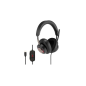 Casque Circumaural Kensington H2000 avec Microphone USB-C - Bandeau Réglable - Coussinets en Gel avec Effet de Refroidissement -