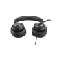Casque Circumaural Kensington H2000 avec Microphone USB-C - Bandeau Réglable - Coussinets en Gel avec Effet de Refroidissement -