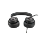 Casque Circumaural Kensington H2000 avec Microphone USB-C - Bandeau Réglable - Coussinets en Gel avec Effet de Refroidissement -