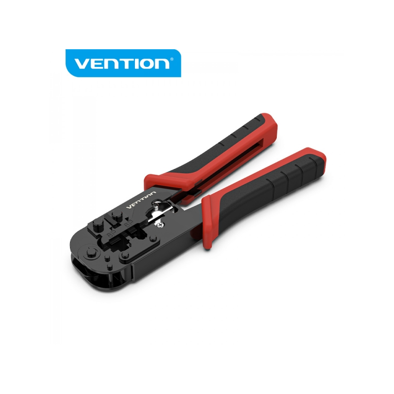 Pince à sertir en métal Vention pour RJ45 - Couleur noir et rouge