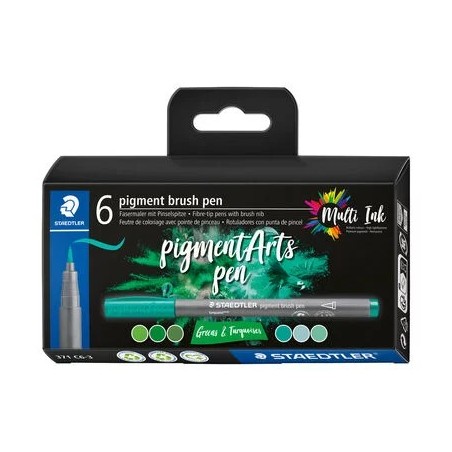 Staedtler pigment brush pen set