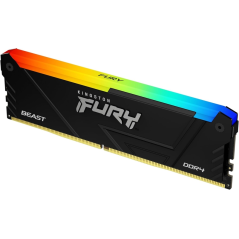 Mémoire RAM Kingston Fury Beast RVB DDR4 1600 MHz 8 Go CL16