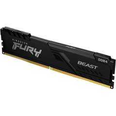 Kingston Fury Beast Mémoire RAM DDR4 3600 MHz 8 Go CL17