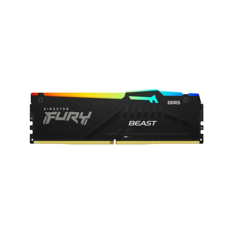 Mémoire RAM Kingston Fury Beast RVB DDR5 5600 MHz 8 Go CL32