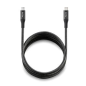 Câble NGS USB-C mâle vers USB-C mâle 2.0 - Charge ultra-rapide jusqu'à 240 W - Longueur : 2 m - Noir