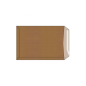 Lot de 250 enveloppes en papier kraft 90 g - Dimensions 229 x 324 mm - Autocollantes avec bande silicone - Marron