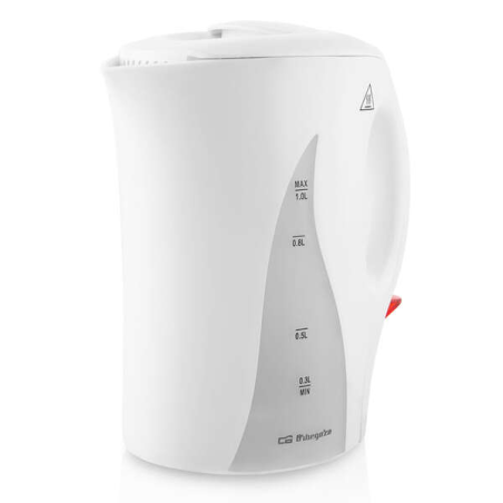 Bouilloire efficace Orbegozo KT 4100 - Ébullition rapide - Arrêt automatique - Design élégant et facile à nettoyer Confort maxim