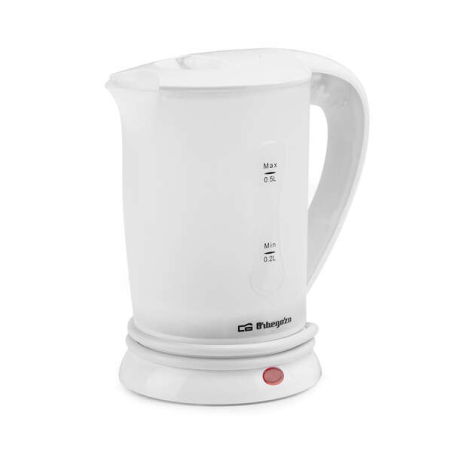 Bouilloire compacte Orbegozo KT 4500 - Idéale pour les voyages - Puissante et sûre - Design moderne et élégant - Facile à utilis