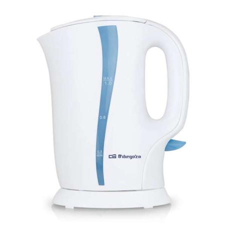 Orbegozo KT 5002 Bouilloire Haut de Gamme - Rapide - Précise et Facile à Utiliser - avec Filtre Amovible et Résistance Anti-Dépô