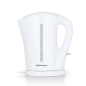 Bouilloire Orbegozo KT 6003 à ébullition rapide et sans BPA - Capacité 1,7 litre - Couvercle rabattable - Résistance immergée -