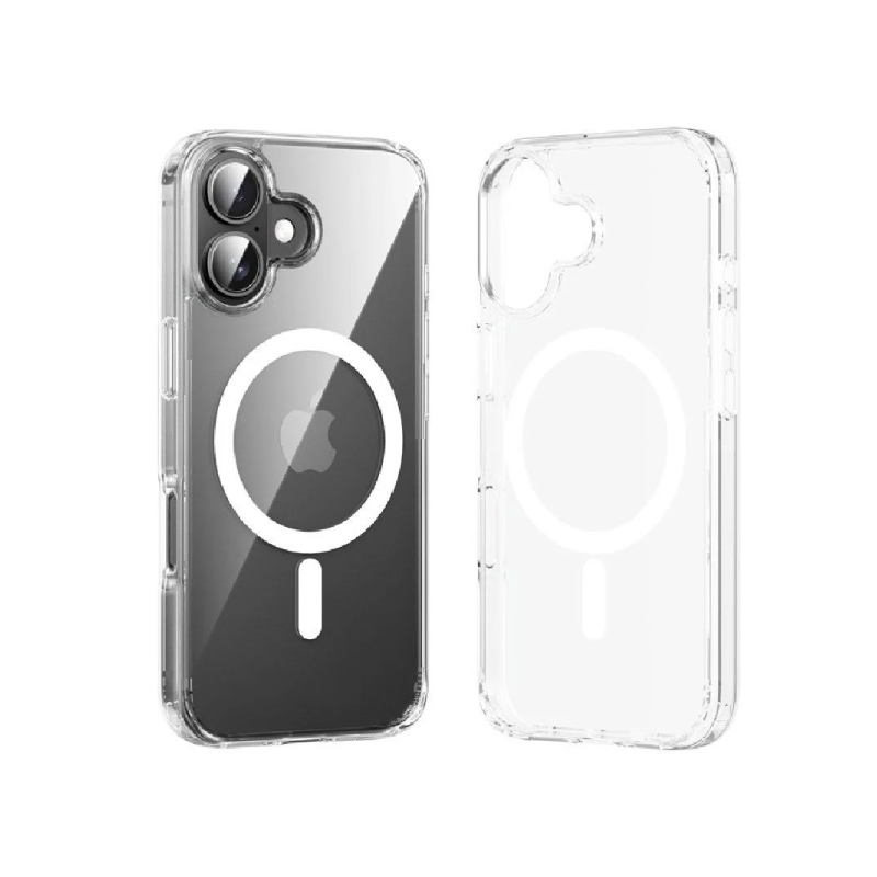Coque rigide Vention pour iPhone 16 Pro Max - Anneau magnétique MagSafe - Compatible avec la recharge sans fil - Résistante au j