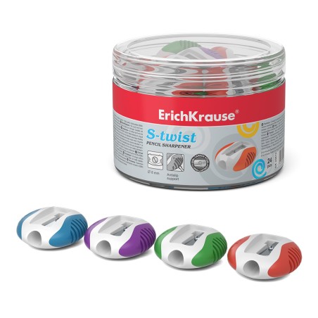 Taille-crayon ErichKrause couleurs assorties