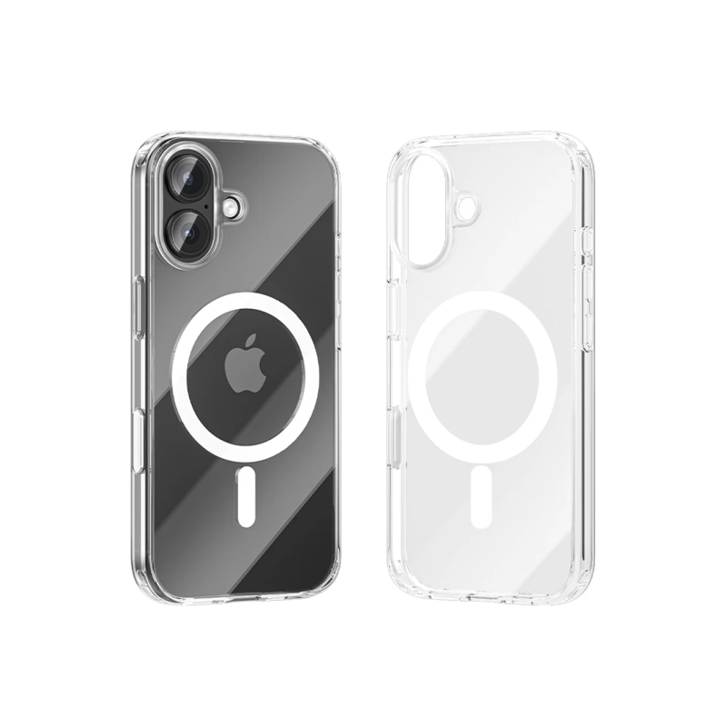 Coque rigide Vention Concise Impact pour iPhone 17 - Anneau magnétique MagSafe - Compatible avec la recharge sans fil - Résistan