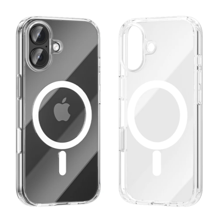 Coque rigide Vention Concise Impact pour iPhone 17 - Anneau magnétique MagSafe - Compatible avec la recharge sans fil - Résistan