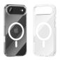 Coque rigide Vention Concise Impact pour iPhone 17 Air - Anneau magnétique MagSafe - Compatible avec la recharge sans fil - Rési