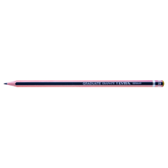 LOT de 12 Crayon graphite Lyra Graduate - Hexagonal - Graduation 2B - Gris foncé