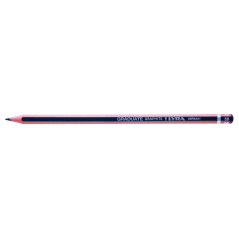 LOT de 12 Crayon graphite Lyra Graduate - Hexagonal - Graduation 5B - Gris foncé