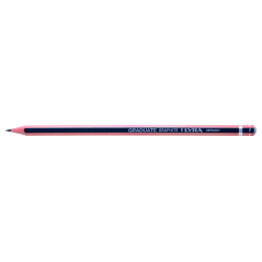 LOT de 12 Crayon graphite Lyra Graduate - Hexagonal - Graduation F - Gris foncé