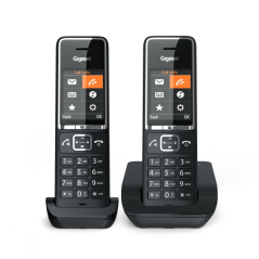 Téléphone sans fil Gigaset Comfort 550 Duo avec DECT + 1 combiné supplémentaire - Identification de l'appelant - Mains libres -