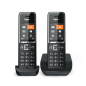 Téléphone sans fil Gigaset Comfort 550 Duo avec DECT + 1 combiné supplémentaire - Identification de l'appelant - Mains libres -
