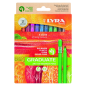 Lot de 12 marqueurs Lyra Graduate Art Tip - Couleurs assorties