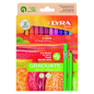 Lot de 24 marqueurs Lyra Graduate Art Tip - Couleurs assorties