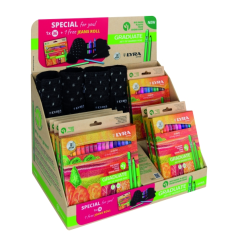 Présentoir de marqueurs de couleur Lyra Graduate Art Tip - Couleurs assorties