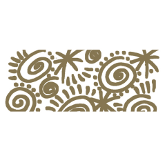 LOT de 6 Marqueur permanent Lyra Mark All - Multi-surfaces - Pointe ronde - 2 mm - Couleur or