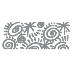 LOT de 6 Marqueur permanent Lyra Mark All - Multi-surfaces - Pointe ronde - 2 mm - Couleur argent