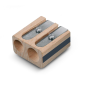 LOT de 24 Taille-crayon double en bois Lyra Graduate - Crayons jusqu'à 8 mm - Lame de haute qualité
