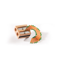 LOT de 24 Taille-crayon double en bois Lyra Graduate - Crayons jusqu'à 8 mm - Lame de haute qualité