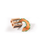 LOT de 24 Taille-crayon double en bois Lyra Graduate - Crayons jusqu'à 8 mm - Lame de haute qualité
