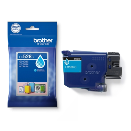 Cartouche d'encre cyan originale Brother LC528 - LC528C