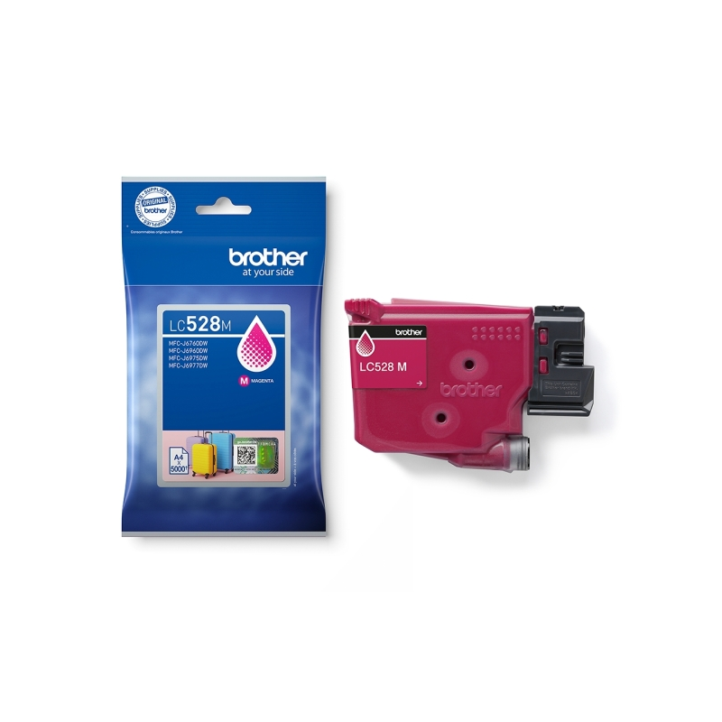 Cartouche d'encre magenta originale Brother LC528 - LC528M