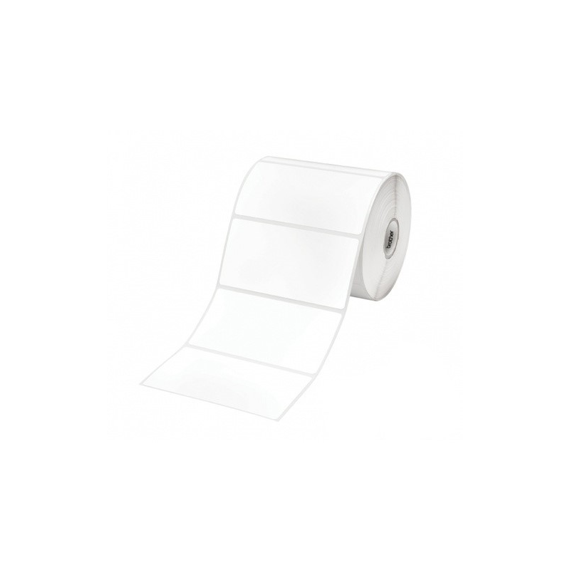 Brother Pack de 8 rouleaux d'étiquettes à transfert thermique prédécoupées - 1 000 étiquettes par rouleau - Dimensions 60 x 40 m