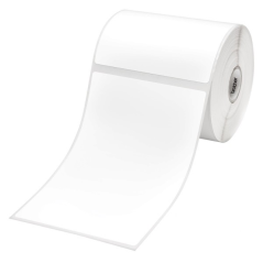 Lot de 8 rouleaux d'étiquettes thermiques protégées Brother - 275 étiquettes par rouleau - Dimensions 102 x 152 mm