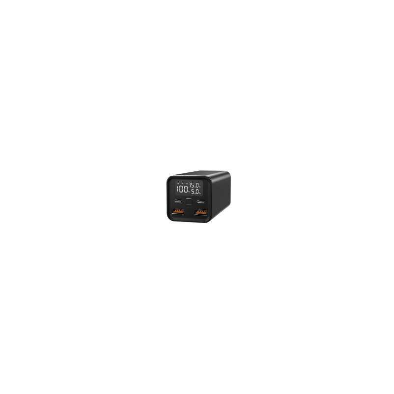 Batterie Externe/Power Bank Leotec Q2 20000mAh 65W PD - Écran LCD - 2x USB-A, 2x USB-C