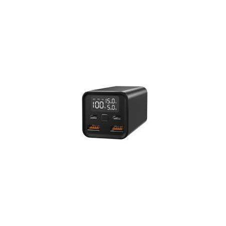 Batterie Externe/Power Bank Leotec Q2 20000mAh 65W PD - Écran LCD - 2x USB-A, 2x USB-C