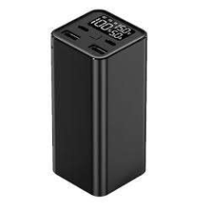 Batterie Externe/Power Bank Leotec Q2 20000mAh 65W PD - Écran LCD - 2x USB-A, 2x USB-C