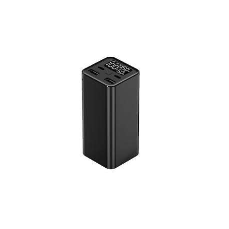 Batterie Externe/Power Bank Leotec Q2 20000mAh 65W PD - Écran LCD - 2x USB-A, 2x USB-C