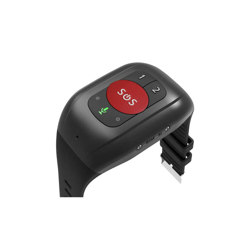 Leotec Senior Smart Band 4G - Géolocalise en Temps Réel - Localisation via les Réseaux WiFi et LBS - Moniteur de Fréquence Cardi