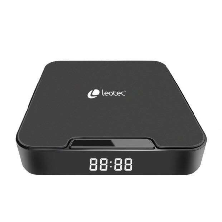 Leotec Show 2 432 Android TV Box Récepteur 32 Go 4K WiFi - Bluetooth, HDMI, USB 2.0 et Ethernet