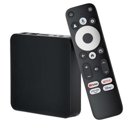 Récepteur TV Box Android Leotec GC232 32 Go 4K WiFi - Bluetooth, HDMI, USB 2.0 et Ethernet