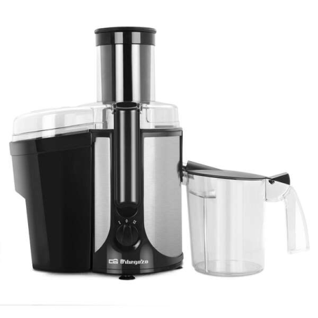 Mélangeur professionnel Orbegozo LI 6000 en acier inoxydable - Moteur puissant de 1200 W - Bouche de remplissage extra large - S