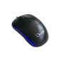 L-Link LL-2080-A Souris Optique USB Noir/Bleu 1.2m
