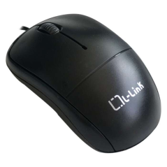 Souris optique USB L-Link LL-2080-N Noir 1,2 m
