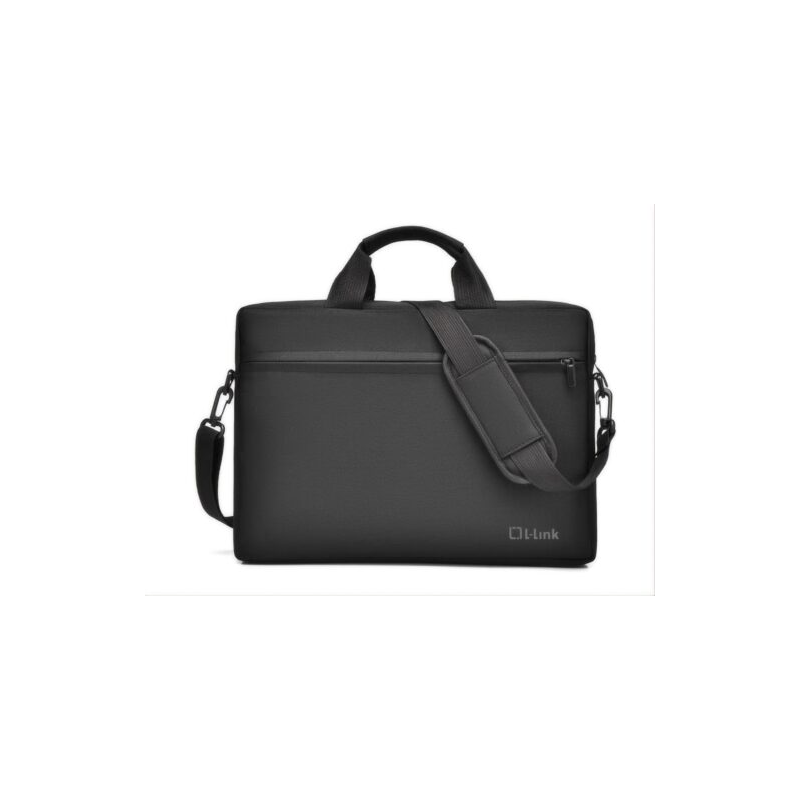 Mallette L-Link pour ordinateur portable jusqu'à 14" - Poche extérieure - Couverture extérieure hydrofuge - Fermeture à glissièr